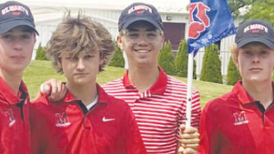  St. Mary’s boys golf secures history at regionals 