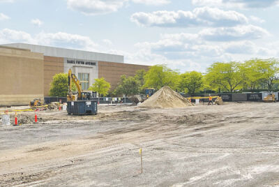  Renovations began in early June on Somerset Collection’s south rotunda and the nearby parking lot. Work is expected to be completed in September. 