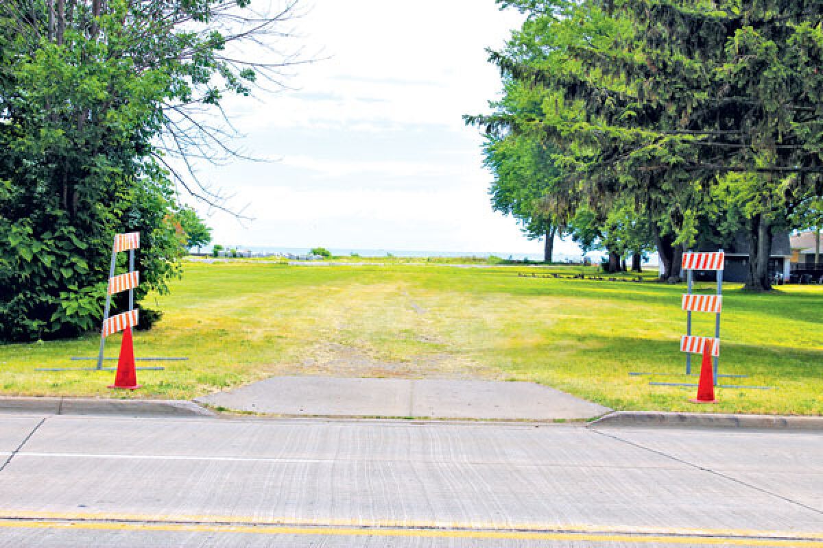  The parcel of land that was approved for purchase at the June 19 meeting sits just outside of Veterans Memorial Park. 
