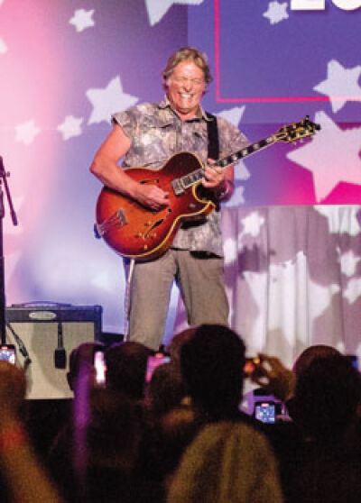  Ted Nugent plays the national anthem at the 2023 Oakland County Republican Party Lincoln Day Dinner in Novi June 25. 