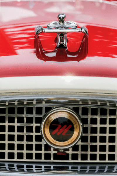  The Metropolitan has a number of features, including this hood ornament.  