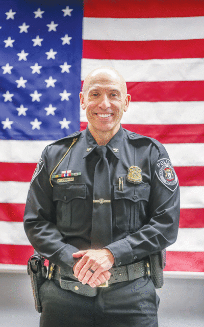  Brent LeMerise was sworn in as the chief of police in  Madison Heights on June 29.  