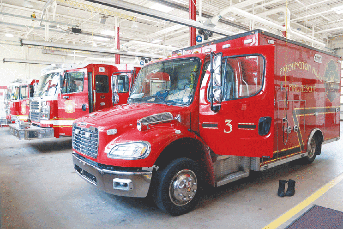  Farmington Hills Fire Station 3 is set to be in operation 24/7 beginning later this year. 