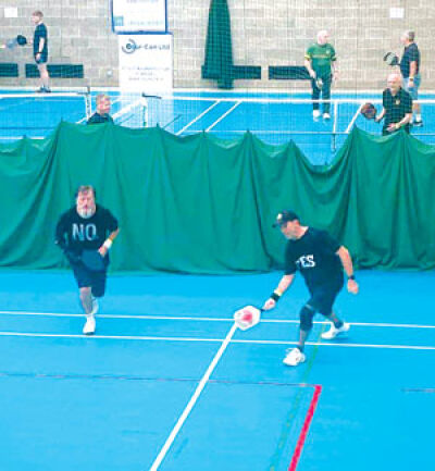  Novi resident Don Patterson and Northville resident Cormac Wright competed in the 2023 Irish Open for pickleball June 22-25 in Dublin, Ireland. 