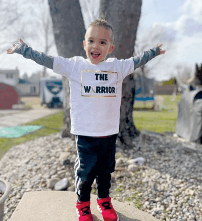  The annual Gasoline Alley Car Show will take place in downtown Utica Aug. 12 and provide support to Beckett Fowler, pictured, as he fights cancer. 