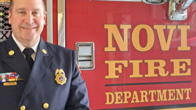  Novi Assistant Fire Chief John Martin was promoted to chief Aug. 8. 