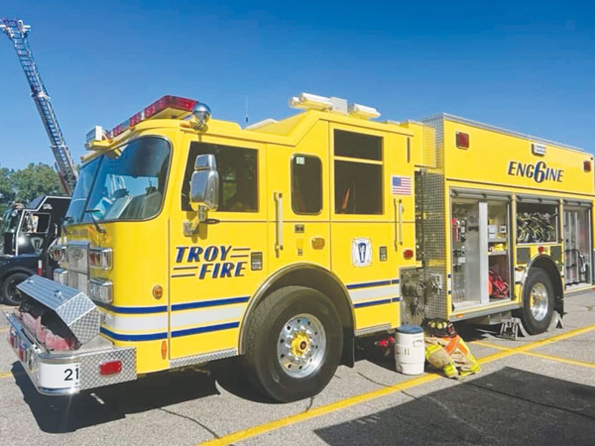  Several communities lost funds during COVID-19. ARPA funds from the federal government are helping communities make up the difference so they can afford much-needed upgrades, such as a new fire engine in Troy. 