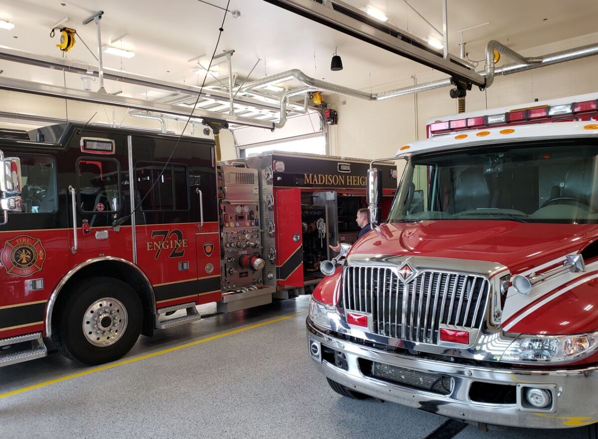  In the future, Fire Station No. 2 will house a fully staffed ladder truck.  