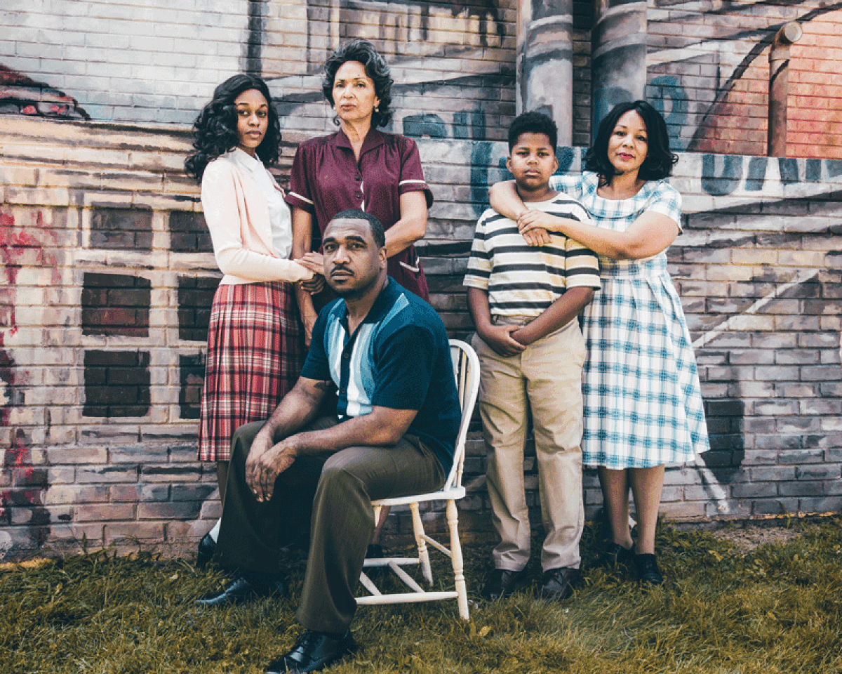  The plot of “A Raisin in the Sun” follows the Younger family, played by Dez Walker, Jacinta Shanae, Zahirah Muhammad, Shelby Bradley and Wilson Roberson.   