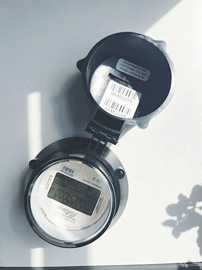  Harrison Township workers and contractors will install new Master Meter water meter registers, seen here, in Harrison Township homes throughout 2023 and 2024.  