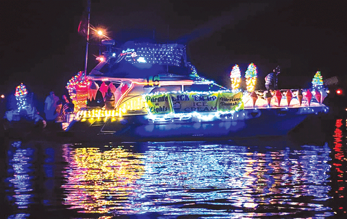  The annual Harrison Township Parade of Lights  will set sail along the Clinton River Aug. 6. 
