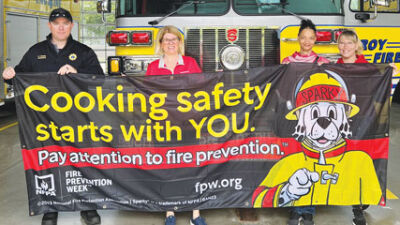  Troy Fire Department encourages kitchen safety for Fire Prevention Week 