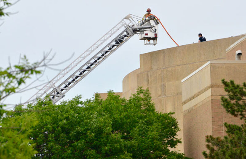 Crews respond to fire at Somerset Mall in Troy