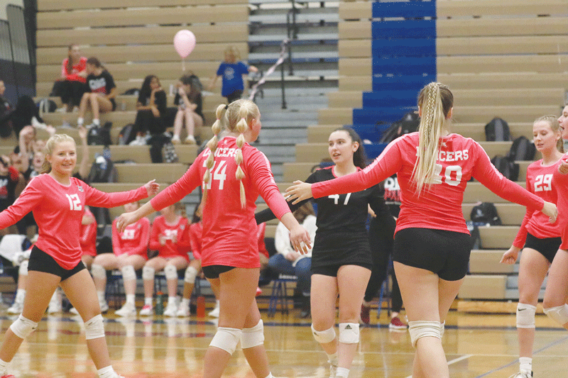 L’Anse Creuse volleyball fighting for first in MAC Gold
