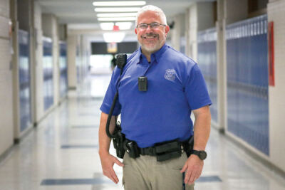  Kurt Latour serves both Eastland Middle School and Roseville Middle School as the school resource officer in Roseville Community Schools. 