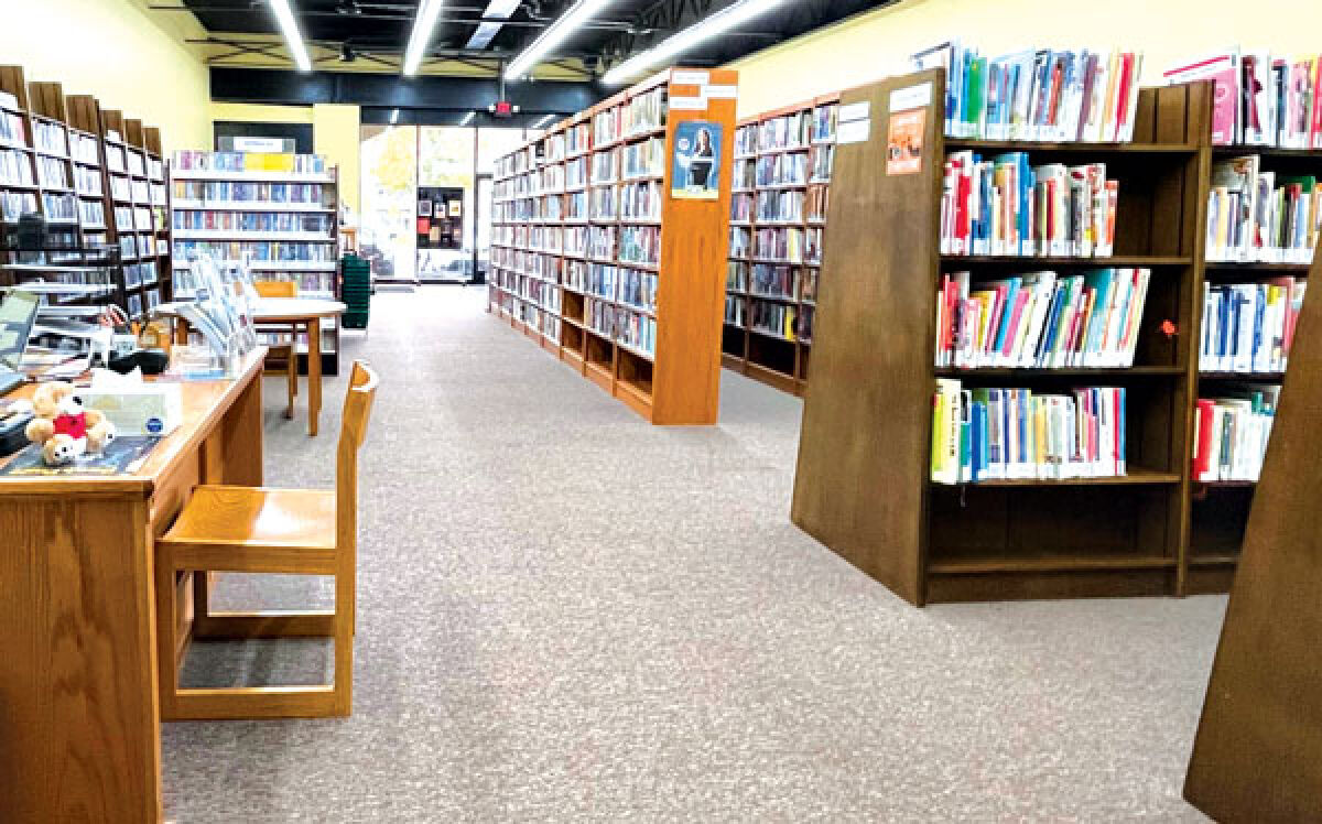  The Fraser Public Library moved as much of its collection as possible and reorganized its programming following a car crash through its main building’s walls in May. 
