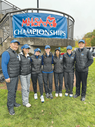  Rochester placed fifth at the Michigan High School Athletic Association  Division 1 State Finals Oct. 21 at Forest Akers West in East Lansing. 