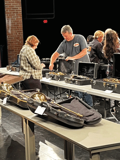  The Utica High School Band Boosters will hold a usedinstrument sale on Nov. 19 at the school. 
