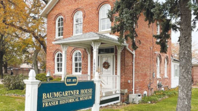  After months of refurbishment made necessary by water damage, the Baumgartner Museum in Fraser is once again open for its holiday programming. 