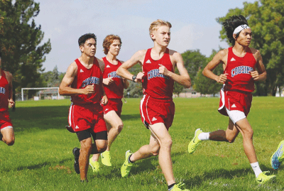  Warren Cousino boys cross-country won the MAC Blue championship this season after winning both league jamborees. 