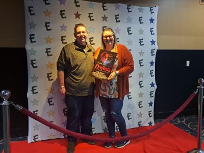  Kristi and Scott Bishop pose on the red carpet after the premiere screening of “Nosferatu: A Symphony of Horror” at the Emagine Theater in Novi Nov. 11. 