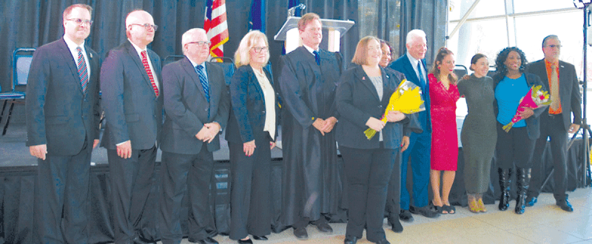  On Nov. 11, Judge Steven Bieda of the 37th District Court administered a ceremonial oath of office for those elected, but the official swearing-in ceremony and transfer of power was scheduled to be held in the City Clerk’s office on Nov. 20, after the Warren Weekly went to press. 