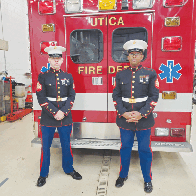  The Utica Fire Department will be hosting an event at Utica Memorial Park to stuff an ambulance full of toys. All toys collected will go to Toys for Tots, which distributes toys to less fortunate children at Christmastime. 