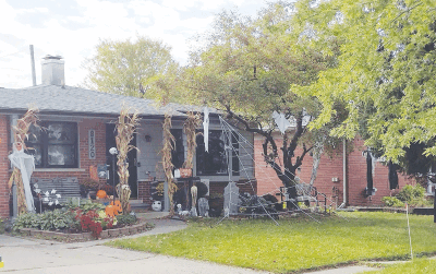  The annual Utica Halloween decoration contest winners are Janet Bezdziecki and  Christine Reese. 