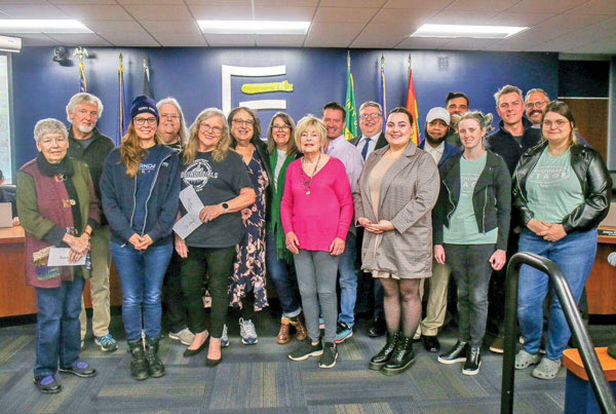  Ferndale Pride and the Ferndale Community Foundation donated $24,500 to 11 local organizations as part of the fundraising efforts that Ferndale Pride undertook throughout the year. 