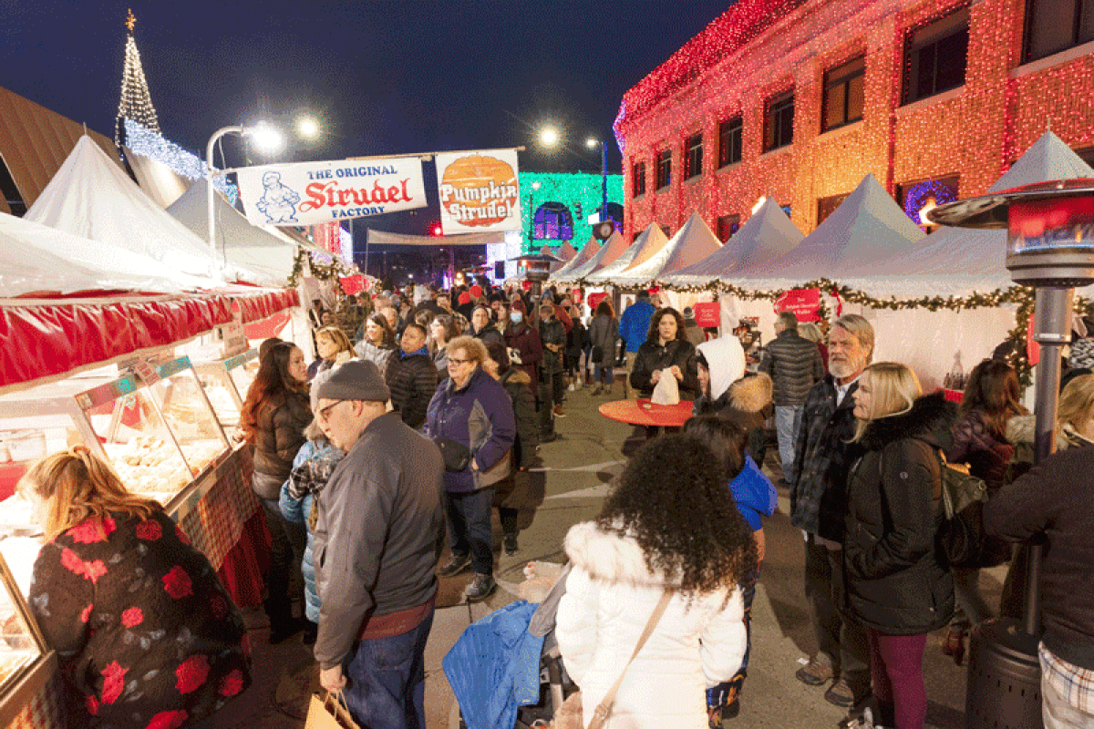  The Kris Kringle Market, a festive-themed open-air market, will return to downtown Rochester Friday, Dec. 1 and Saturday, Dec. 2. 