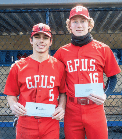 Grosse Pointe University Liggett’s Kurt Barr Jr., right, and Matthew Greene, left, were both named first team all-state in Division III this year.  
