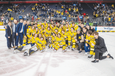  Michigan has claimed the “Iron D” Trophy in six straight matchups after Michigan State won during the trophy’s inaugural season in 2016. 