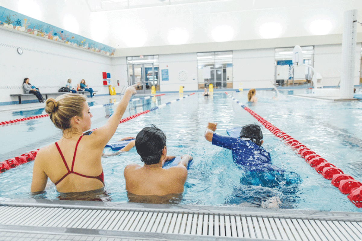  The gift of swim lessons, which are offered year-round at the Troy Community Center, can create lifelong skills, water safety and a love for the water. 