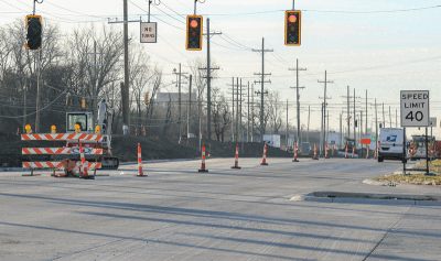  Paving work along Mound Road in Warren was expected to wrap up on Dec. 18.  