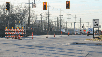 Paving work along Mound Road in Warren was expected to wrap up on Dec. 18.  