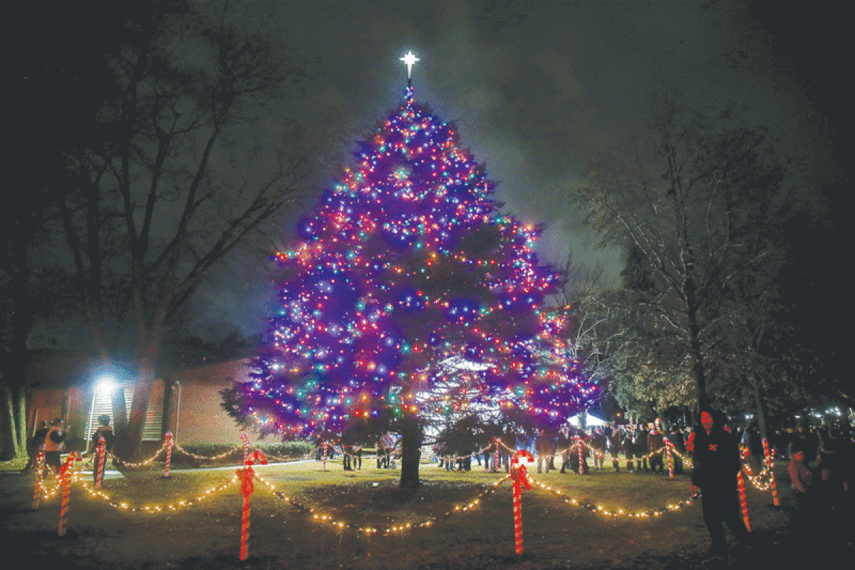  Center Line celebrated its 70th Tree  Lighting event on Dec. 9.  