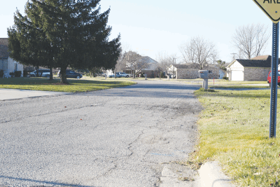  North Miles Road in Clinton Township might be repaired through a special assessment district. 
