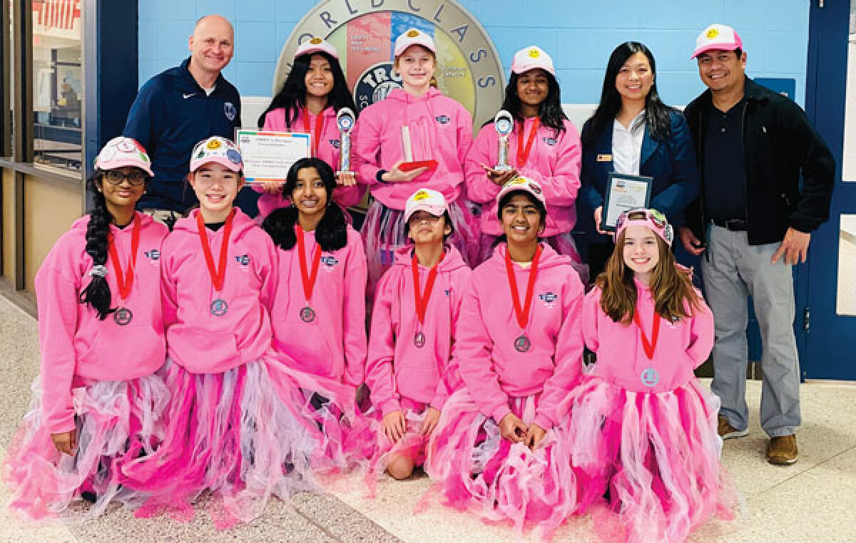  The Girl Botz of Larson Middle School in Troy earned several awards in their first season, including the Inspire Award at a regional competition, the Motivate Award at the state competition and the Compass Award for team coach Judy Bunao. 