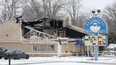  Benvenuto Family Restaurant caught on fire on the morning of Jan. 18.  