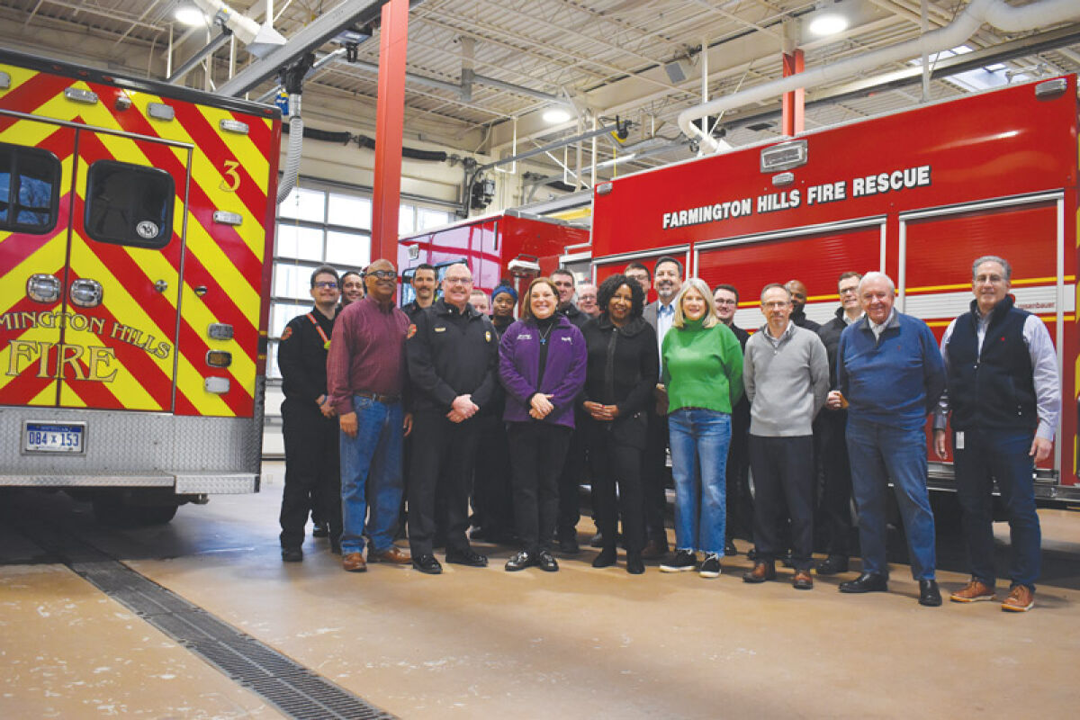  Fire Station 3 in Farmington Hills is now operational 24 hours a day. Local officials were on hand to commemorate the occasion earlier this month. 