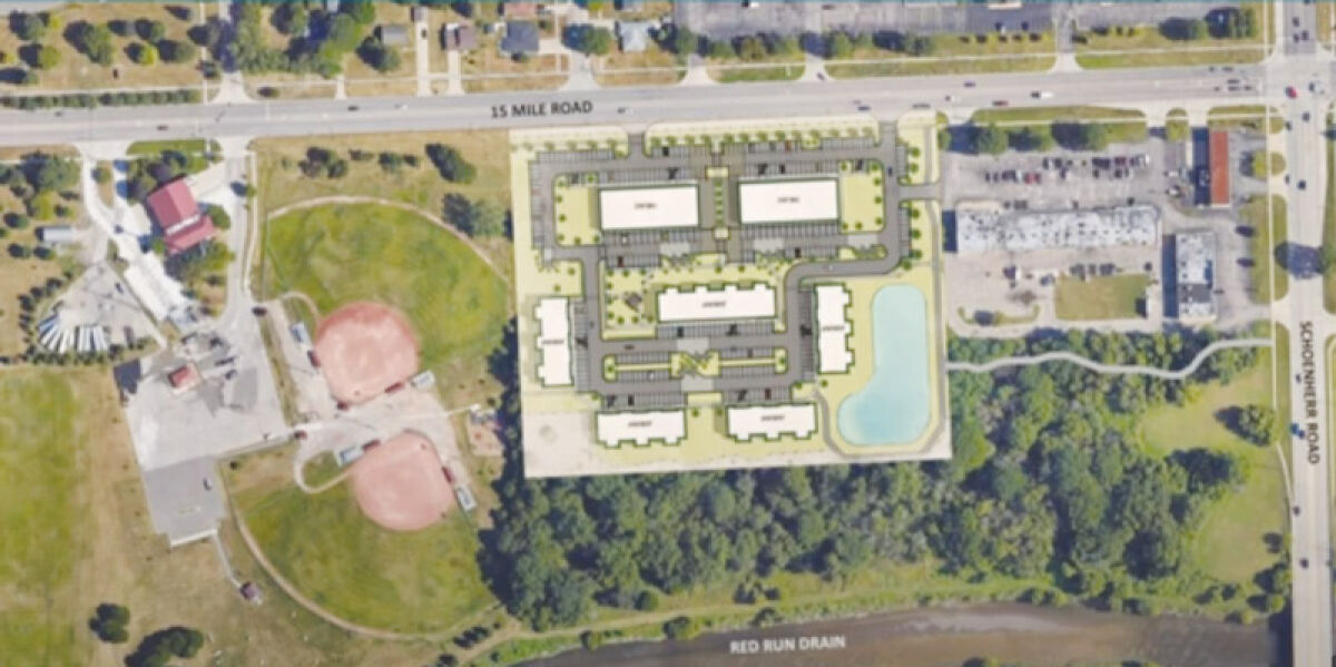  The proposed Sterling Square development aspired to put luxury apartments and businesses, including restaurants, east of Baumgartner Park. However, the Sterling Heights City Council rejected the plan in December in a 4-3 vote. 