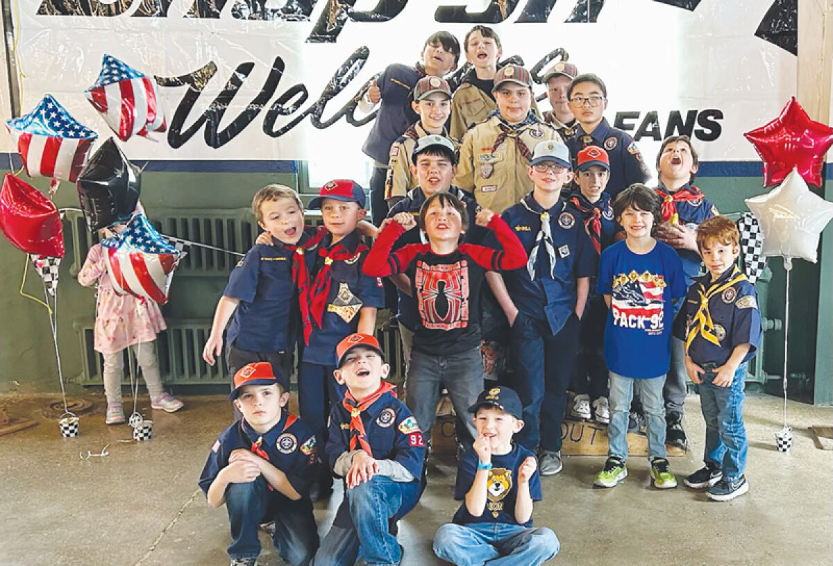  Cub Scouts Pack 92 hosts its first public Pinewood Derby Jan. 13 at the Packard Proving Grounds in Shelby Township. 