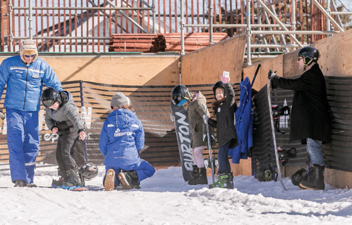  Instructors from Mount Brighton teach festivalgoers about skiing and snowboarding at last year’s Winter Blast in Royal Oak. This year’s Winter Blast is scheduled for Feb. 2-4. 