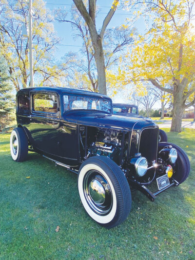  Mark Ricketts, of Utica, will show his 1932 Ford Tudor in blue at Detroit Autorama. 