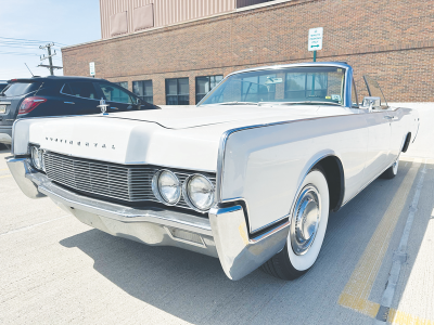  Louis Lyne’s 1967 Lincoln Continental will be displayed  alongside several other Lincolns at Autorama this year. 