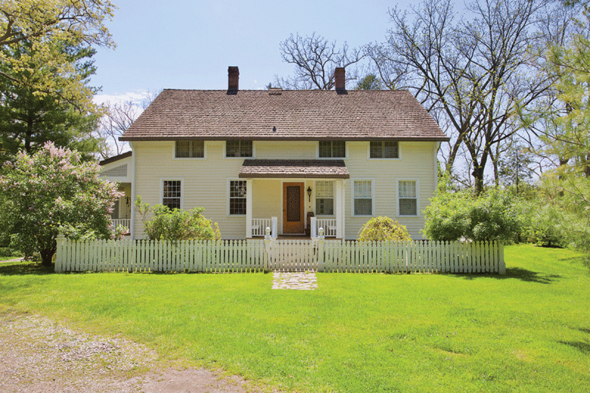  The Elijah Bull House in Bloomfield Township was recently added to the National Register of Historic Places.  