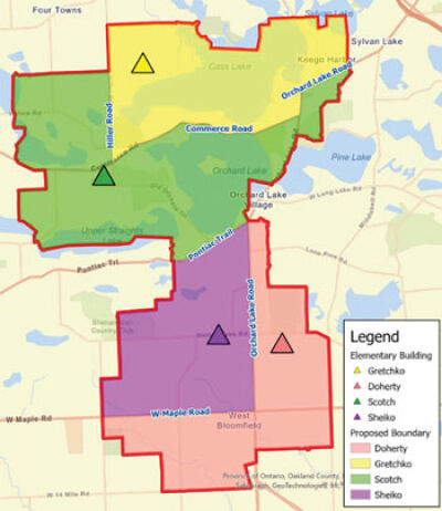  The West Bloomfield School District recently shared a redistricting plan for students and families. The plan calls for some students to change schools. 