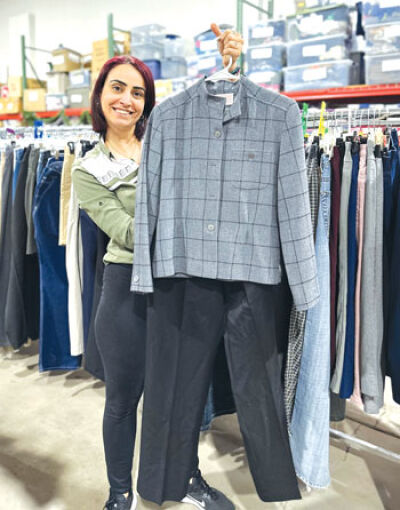  Women in need of business-oriented clothing can speak to the case workers at UCFS-CALC to find the perfect outfit for free so they can help further their career opportunities. 
