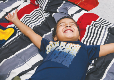  Over the last year, the Furniture Bank of Southeastern Michigan has supplied more than 800 children in metro Detroit with beds, including Nehemiah, of Pontiac, who’s thrilled with his. 