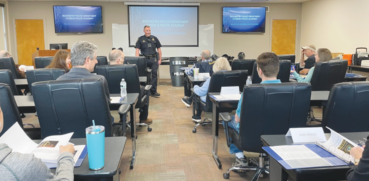  The Rochester Police Department is once again offering its Citizens Police Academy this spring. 
